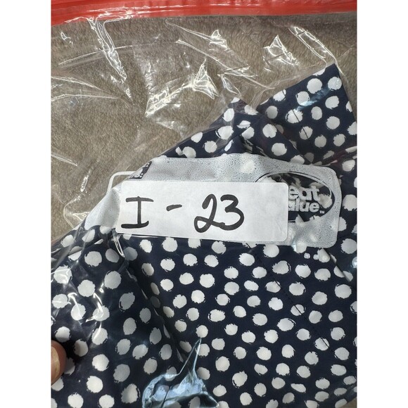 SPANX Sunshine Shorts 6" Navy Painted Dot Women's Size XL - Picture 14 of 14